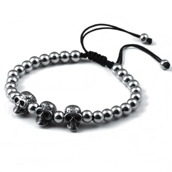 Bratari Barbati | Bratara barbati MYSTYLE Skull Bangle Bijuterii Barbati Bratari Barbati